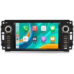 Car Stereo [2GB+32GB] for Jeep Wrangler JK Compass Patriot/Chrysler/Dodge RAM Charger, 7 inch Touch Screen Android 13 Radio with Bluetooth GPS Navigation Wireless CarPlay Andriod Auto