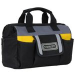 Stanley STST70574 Fibre 12-Inch Soft Sided Tool Bag (Black)