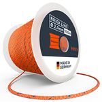 Presch Mason's Cord 100m | ⌀2,0mm | Polyester | Tear-resistant, weatherproof straightening cord with spool | Knot-resistant construction cord - Extremely durable