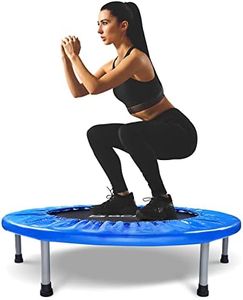 BCAN 36/38 Mini Trampoline Rebounder Trampoline for Adults Max Load 170lbs/300lbs Small Trampoline Exercise Trampoline Fitness Trampoline Indoor/Garden Workout