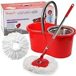 Spin Mop and Bucket with Wringer Se