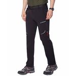 TRIPOLE Trailblazer Trekking and Hiking Pants and Cargo for Outdoors and Travelling (in, Alpha, S, Regular, Full Black)