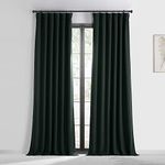 HPD Half Price Drapes Room Darkening Curtains 96 Inches Long for Bedroom & Living Room (1 Panel), 50 X 96, Dark Mallard