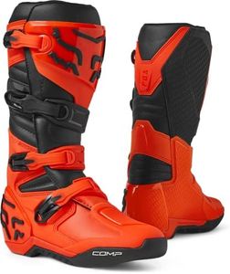 Fox Racing Comp Motocross Boots, Flo Orange, 11