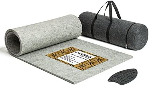 Wool Pressing Mat for Quilting 15" x 54" 100% New Zealand Wool Ironing Pad for Quilters | Iron Board Quilting Supplies