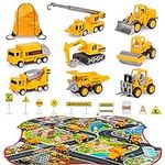 Meland Construction Toy Trucks - 8 