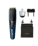 Philips BT3235/15 Beard Trimmer for Men 90 min runtime 20 length setting with battery indicator, Blue