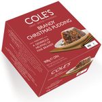 Coles Boxed Brandy Christmas Pudding 908g