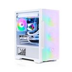 ADMI Gaming PC • Intel i7 12900KF • RTX 4060 8GB DDR6 • Corsair 32GB 3200Mhz DDR4 • 1TB NVMe SSD • MSI 240mm RGB Liquid Cooler • MSI M100R Mesh White ARGB Gaming Case • WiFi • Windows 11