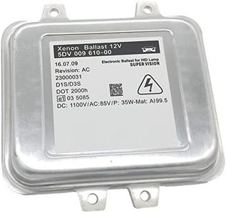 JESBEN 5DV00961000 Xenon HID Headlight Ballast 12V Control Unit Igniter Module D1S D1R Replacement for X5 X6 Regal Viano W639 LCI Saab 9-5 Skoda 63117248050 5DV 009 610-00