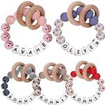 Personalized Baby Rattle Teether Ri
