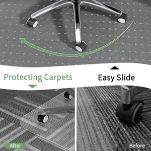 WASJOYE Carpet Chair Mat, 90x140cm – Floor Protection