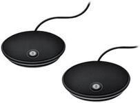 Logitech Group Expansion Microphones for Video Conferencing, Indicator Lights, Microphone Type Mono, Wideband, Noise Canceling, Microphone Mute, Laptop/PC/Mac - Black