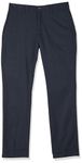 Amazon Essentials Men's Slim-Fit Wrinkle-Resistant Flat-Front Chino Pant, Navy, 34W x 32L