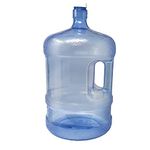 LavoHome 5 Gallon Water Bottle With Screw Cap, Reusable 5 Gallon Water Container With Easy Grip Handle, BPA Free Water Jug for Home or Camping, 5 Gallon Water Storage Containers, Single Unit