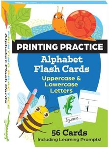 Printing Practice Alphabet Flash Cards (Flash Card Series)