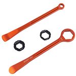 PRO CAKEN 10MM/0.39'' 13MM/0.51'' 22MM/0.87'' 27MM/1.06'' 32MM/1.26''Tire Iron Lever Tool Spoon Motorcycle Tire Change Kit Wrench Set Combo Levers Kit Tire Repair Tool for European Bike XC SX XC EXCF