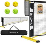 BAGAIL Portable Pickleball Net Set,