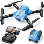 SYMA Mini Drone with Camera for Kids Adults, 720P HD FPV Camera Remote Control Toys Gifts for Boys Girls with Altitude Hold, Headless Mode, One Key Start Speed Adjustment, 3D Flips(Blue)