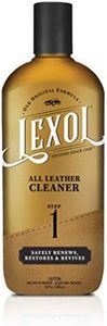 Lexol All Leather Cleaner for Car Interior, Couches and Furniture, Shoes and Boots, Purses and Handbags, Baseball Gloves and Horse Saddles, and More, 16.9 oz