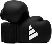 adidas Unisex Youth Hybrid 25 Boxing Gloves, Black, 4 oz EU