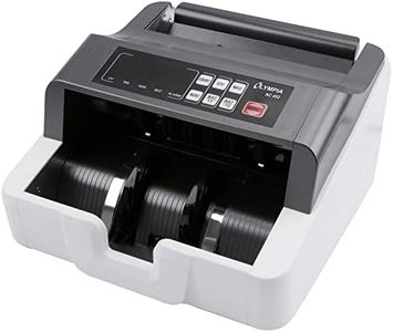 Olympia NC 452 Battery Money Counting Machine & Banknote Checker | Counterfeit Money Checker | Money Counting Machine Notes | Banknote Counter with UV MG Sensors | LCD Display | Counting Machine for