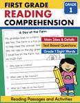 1st Grade Reading Comprehension Passages and Activities Workbook Ages 6 to 7: Comprehension Questions and Main Idea Skills for First Grade 1 Homeschool or Classroom