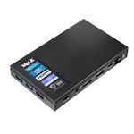 MeLE Fanless Mini PC N100 8GB 128GB Portable Quieter4C Small Form Factor PC Windows 11 Pro 2X HDMI 4K USB-C Triple Display 2.4G/5G WiFi BT5.1 GbE Support M.2 SSD Linux Mini Computer on IoT MES NAS