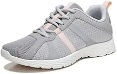 Vionic Women's Brisk Radiant Active Sneakers- Supportive Walking Shoes That Include Three-Zone Comfort with Orthotic Insole Arch Support, Fitness Sneakers for Women, Medium and Wide Fit, Wasabi/Blue Glass, 6.5 Wide