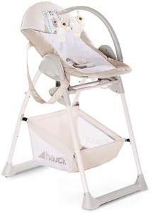 hauck Tronas de Bebe Evolutiva Sit N Relax, Trona Bebe 0 Meses con Hamaca Bebé Alta, Silla Bebe Comida Plegable, Highchair, Altura Regulable, Friend/Beige