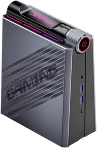 ACEMAGIC Mini Gaming PC Ryzen 9 6900HX+ AMD Radeon 680M (up to 4.9GHz) Mini Computers 32GB DDR5 1TB NVMe SSD Mini PC [3 Modes/RGB Lights] Mini Desktop Computer/WiFi6/BT5.2/4K UHD