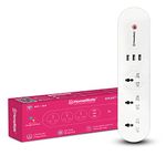 HomeMate® WiFi Smart Power Strip (Pack of 1)| No Hub Required | Compatible with Alexa, Google Home and IFTTT | 10A