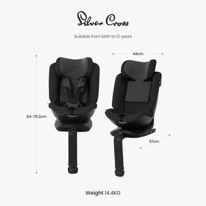Silver Cross Motion 360 Car Seat – Rotating, All Ages