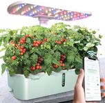 LETPOT LPH-Air Hydroponics Growing System Kits, APP & WiFi Controlled Smart Indoor Garden with 24W Grow Light Full Spectrum, 10 Pods Planter Indoor Gardening for Gifts, Kitchen, Vegetable