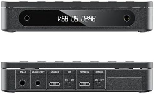 FiiO DM13 Multifunctional Portable Stereo CD Player with Long-Lasting Battery, Supports USB Ripping, Optical/coaxial/3.5mm/4.4mm outputs (Black Bluetooth)