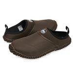 Lakeland Active Women's Appleby Backless Gardening Clogs with Neoprene Lining & Memory Foam Insole - Brown - 6 UK