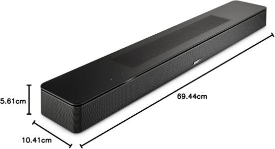 Bose Smart Soundbar with Dolby Atmos, Black