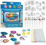 Ooly 74 PC DIY Shrinking Art Kit wi