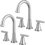 Bathroom Faucets for Sink 3 Hole, H