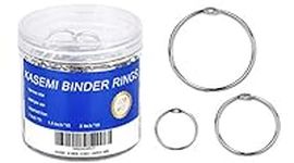 Binder Rings,KASEMI 100pcs Book Rin
