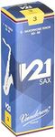 Vandoren SR823 Tenor Saxophone V21 Reeds Strength 3; Box of 5