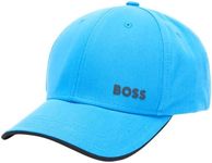 Bold Curved Logo Cotton Twill Hat, Bright Blue Raspberry, PCE.