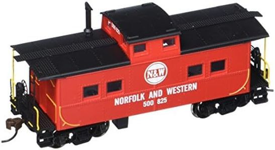 Bachmann Industries Norfolk & Western Red #500825 Northeast Steel Caboose (HO Scale Train)