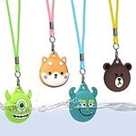 4Pack Waterproof AirTag Necklace fo