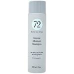 72 Hair Intense Moisture Vegan Shampoo, Organic Sulphate and Paraben Free Anti Frizz Treatment, Cruelty Free, 250ml