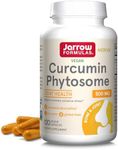 Jarrow Formulas Curcumin Phytosome (Meriva), Clinically Tested for Joint Health, 500 mg, 120 Veggie Caps