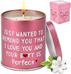 Gifts for Women Her Girlfriend Scented Candle Christmas Gifts Jar Candle Funny Gifts on Birthday Anniversary Cadeau Femme