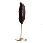 InstaCuppa Milk Frother for Coffee - Handheld Battery-Operated Electric Milk and Coffee Frother, Stainless Steel Whisk and Stand, Portable Foam Maker for Coffee