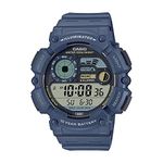 Casio Resin Digital Blue Dial Unisex Watch-Ws-1500H-2Avdf, Blue Band