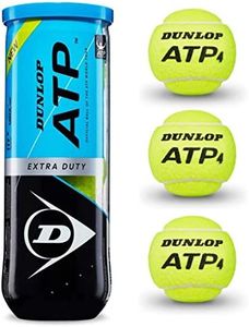 DUNLOP ATP Super Premium Extra Duty Tennis Ball Can - 3 Ball Cans (24 Cans - 1 Case)